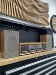 Linie vintage saba meersburg stereo amplificator cu radio si boxe