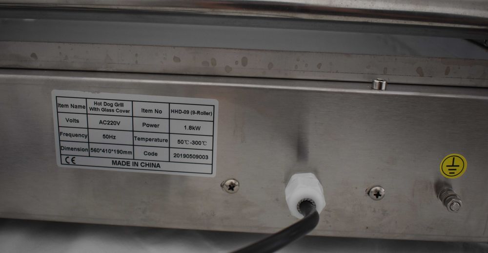 Reducere Aparat electric grill hot-dog 9 role -TRANSPORT GRATUIT