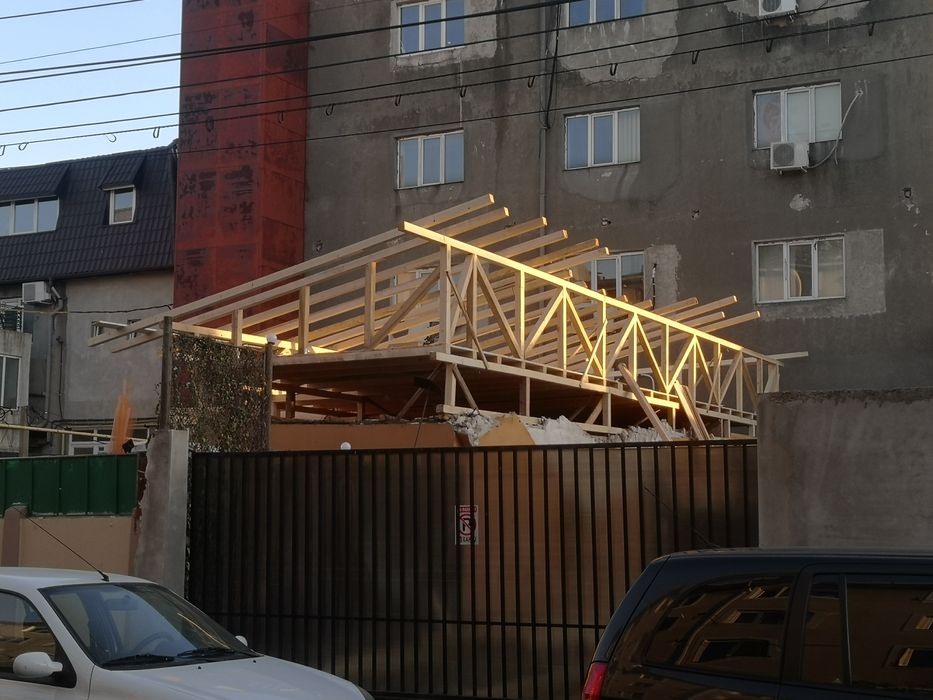 Dulgherie astereala montaj acoperis tigla metalica sau ceramic