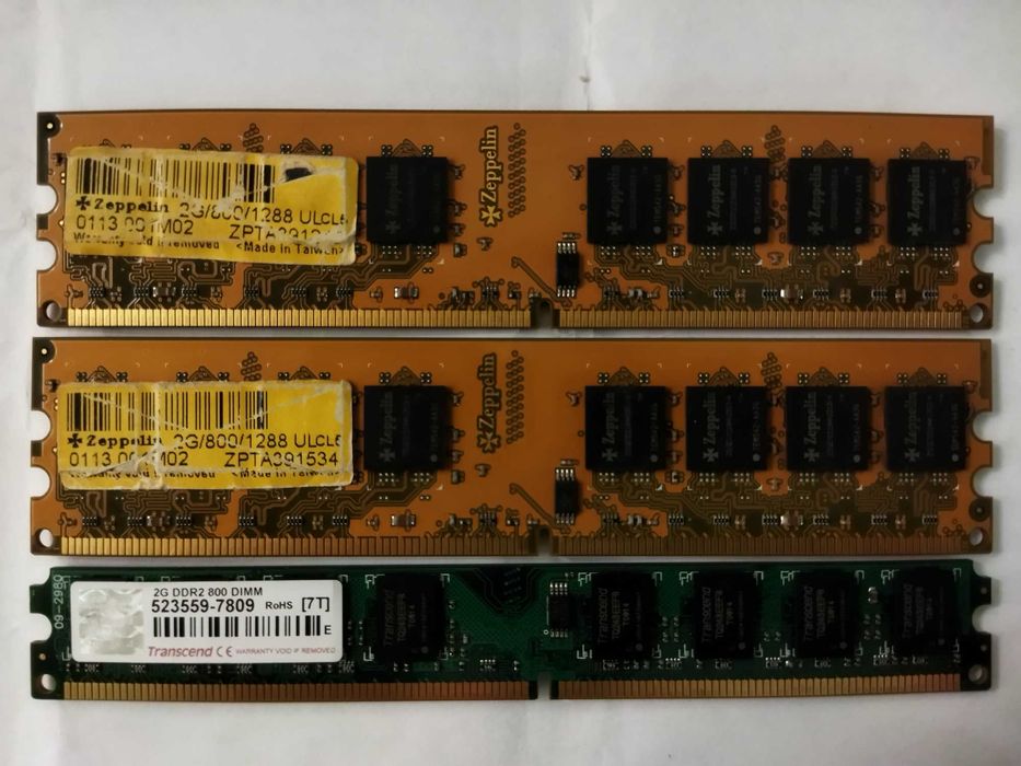 Оперативная память  PQI/ZEPPELIN/Transcend/SILICON POWER DRR/DDR2