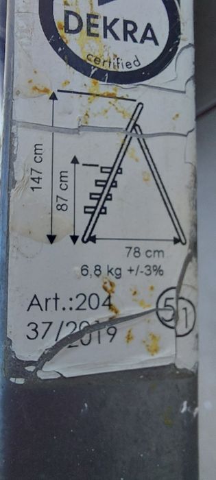 Стълба желязна 3 стъпала