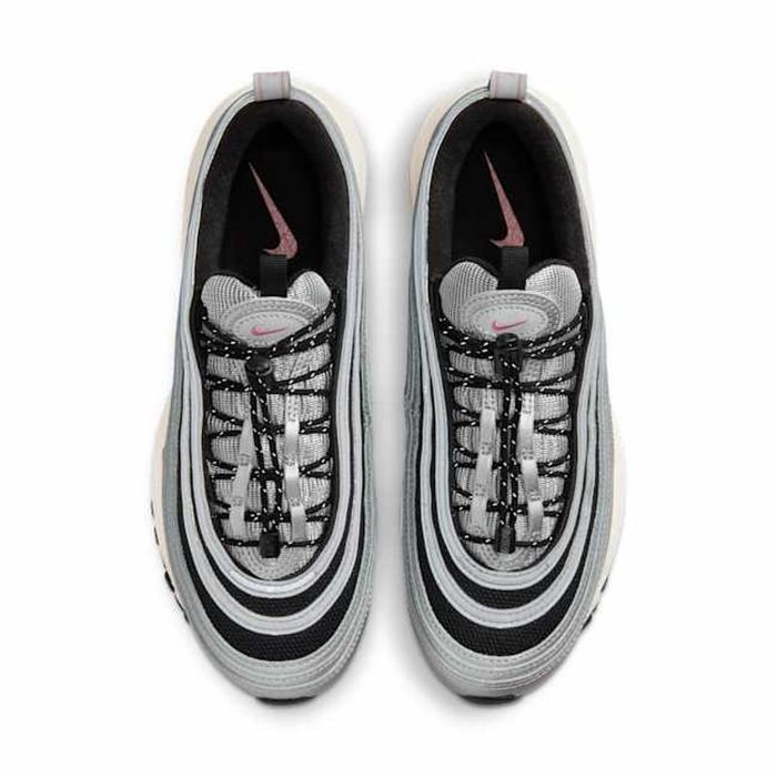 Дамски маратонки Nike Air Max 97
"Metallic Silver & Desert Berry"