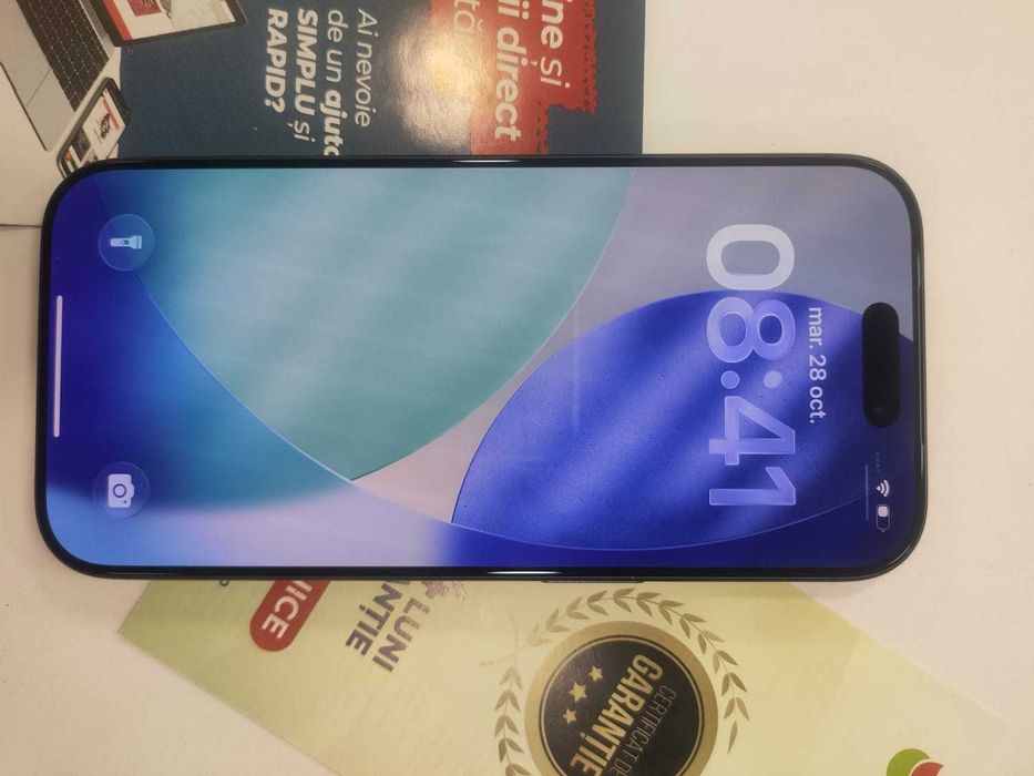 Iphone 17 Pro 1TB 100% bateria/ nefolosit (Ag27 Gara 2) Garantie 2 ani