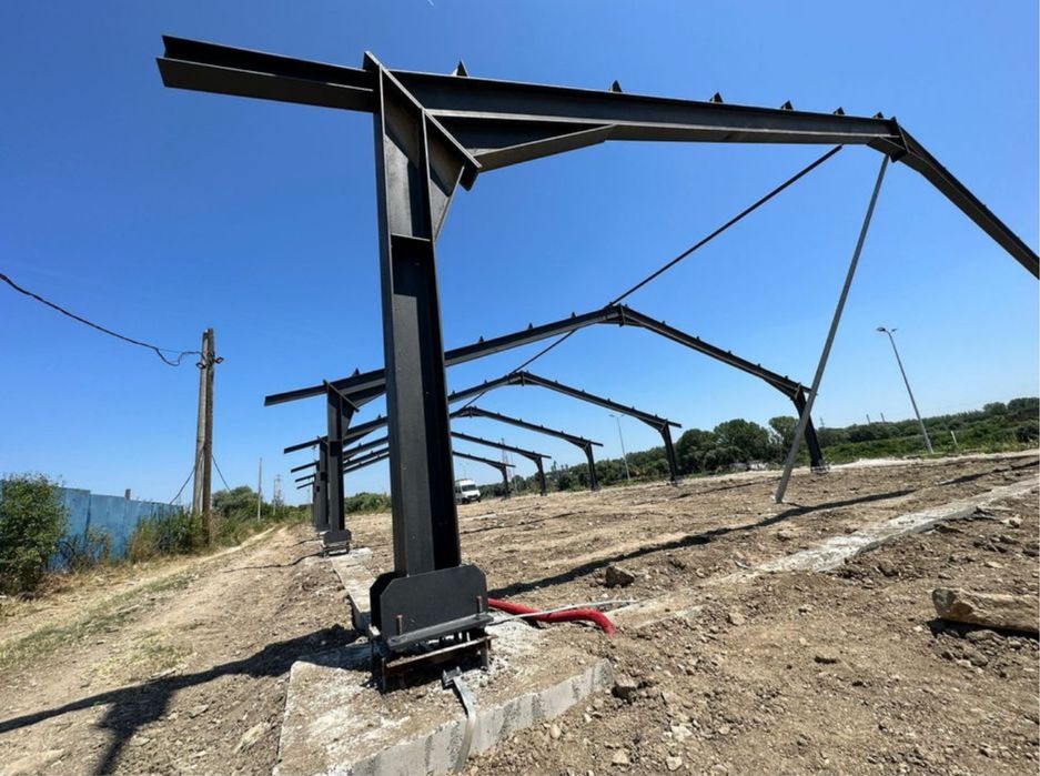 • Construim Hale Metalice la gata / structuri metalice oriunde in tara