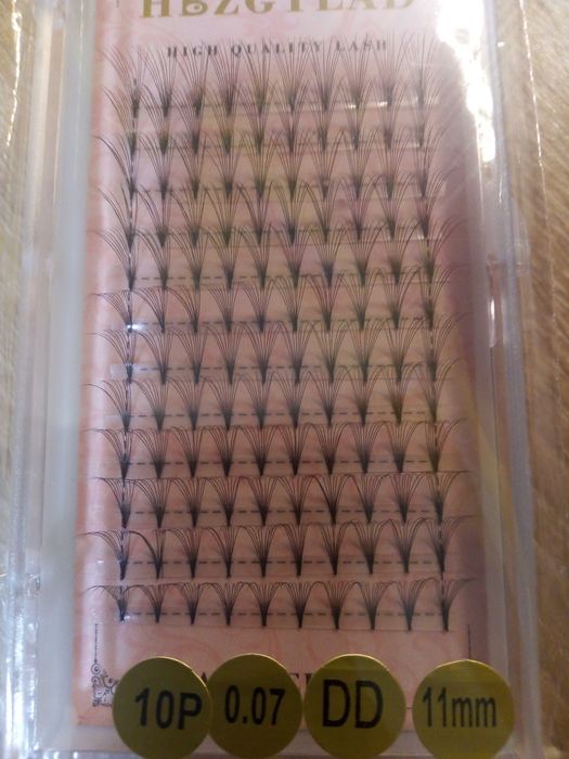 Мигли снопчета за обемни техники-"С" 10D