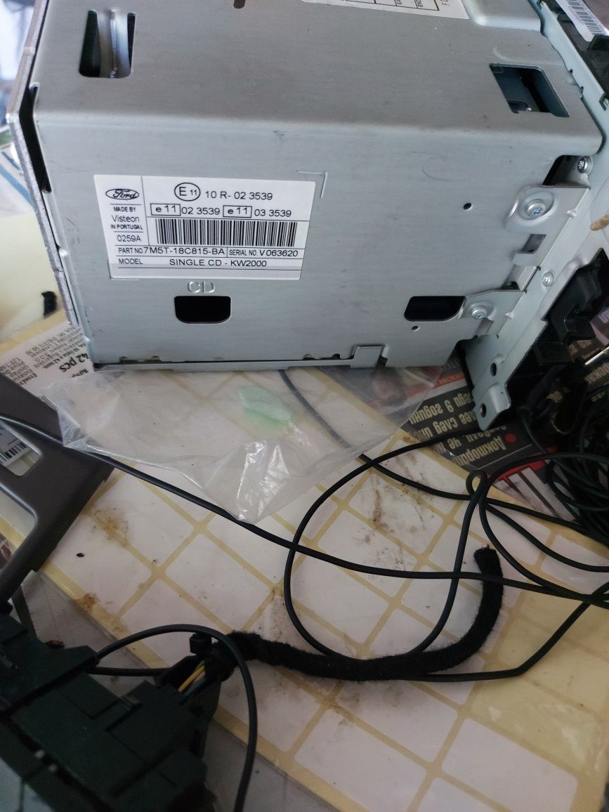 Радио Ford 6000 Cd.