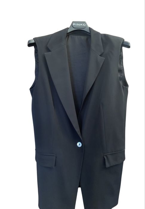 Дамски черен елек Pinko