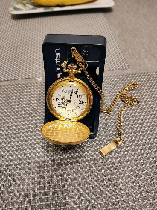 Ceas bărbați de buzunar cu lanț