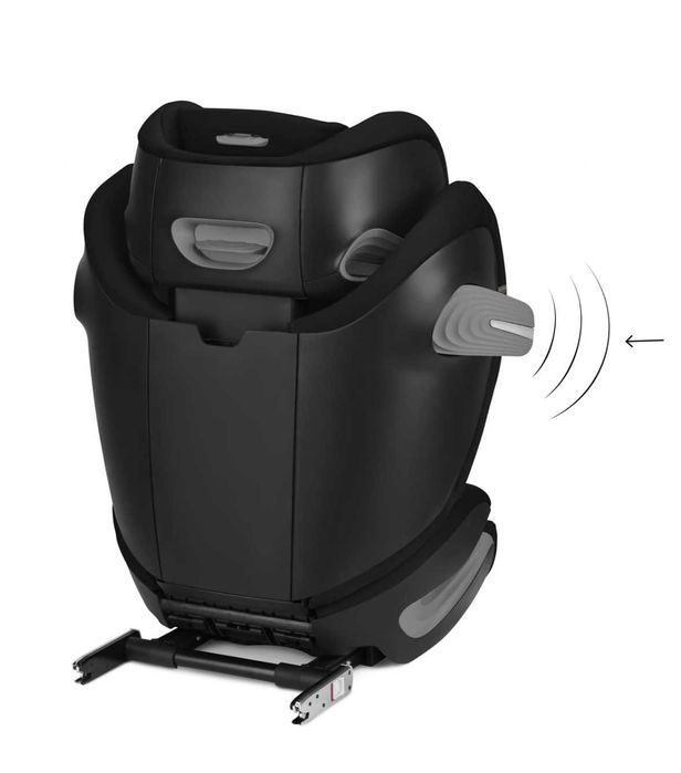 Scaun auto copii Cybex Gold SOLUTION S2 I-FIX Moon Black SIGILAT