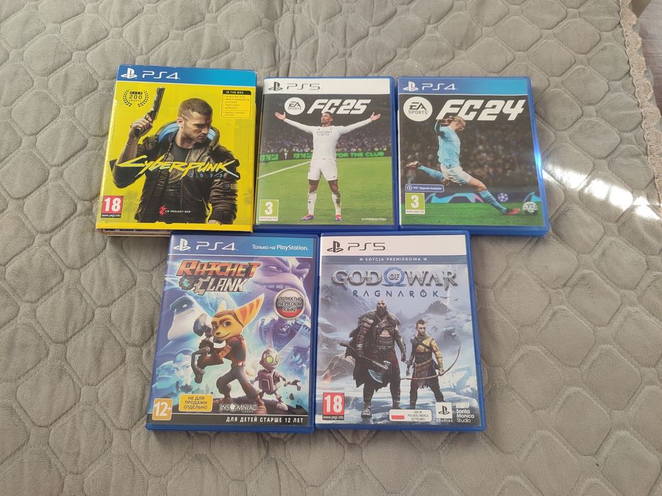 Продам игры на PS4 и PS5