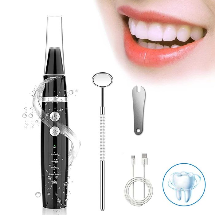 Hangsun Уред за премахване на плака от зъбите без вода, 5 режима