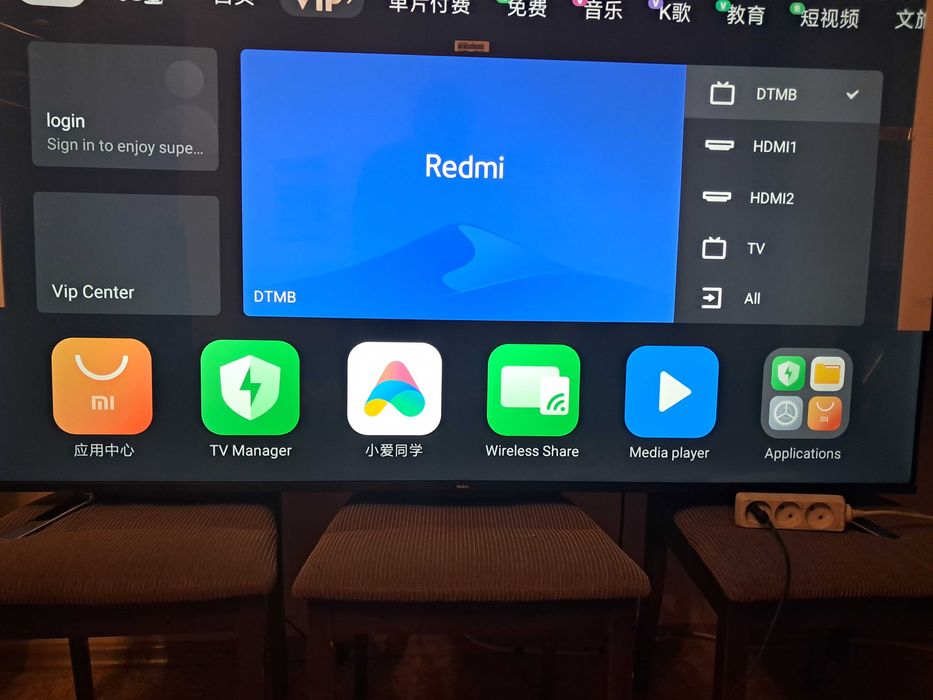 Телевизор xiaomi redmi   l65ma-xt новый в пленке