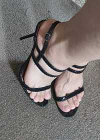 Sandale superbe piele șarpe Zara 37 Vând/Schimb