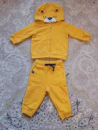 Set bluza + pantaloni trening bebe 6-9 luni, 71 cm, Du Pareil au même