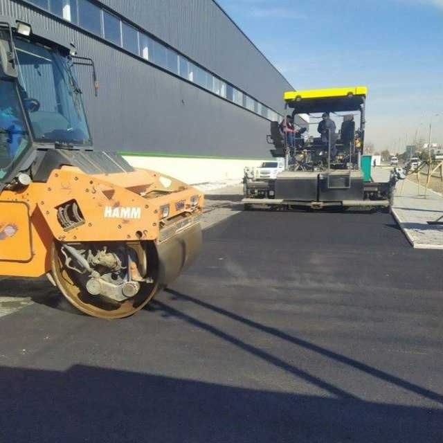 Асфальт киламиз.