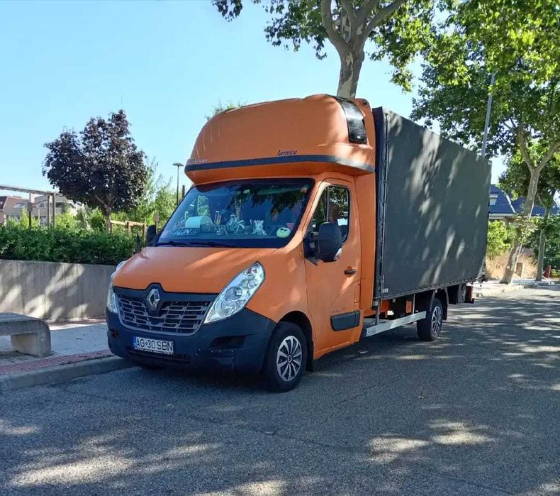Vand RENAULT-MASTER MOTOR DE 2,3  de 10 EUROPALETI cu lift si liza