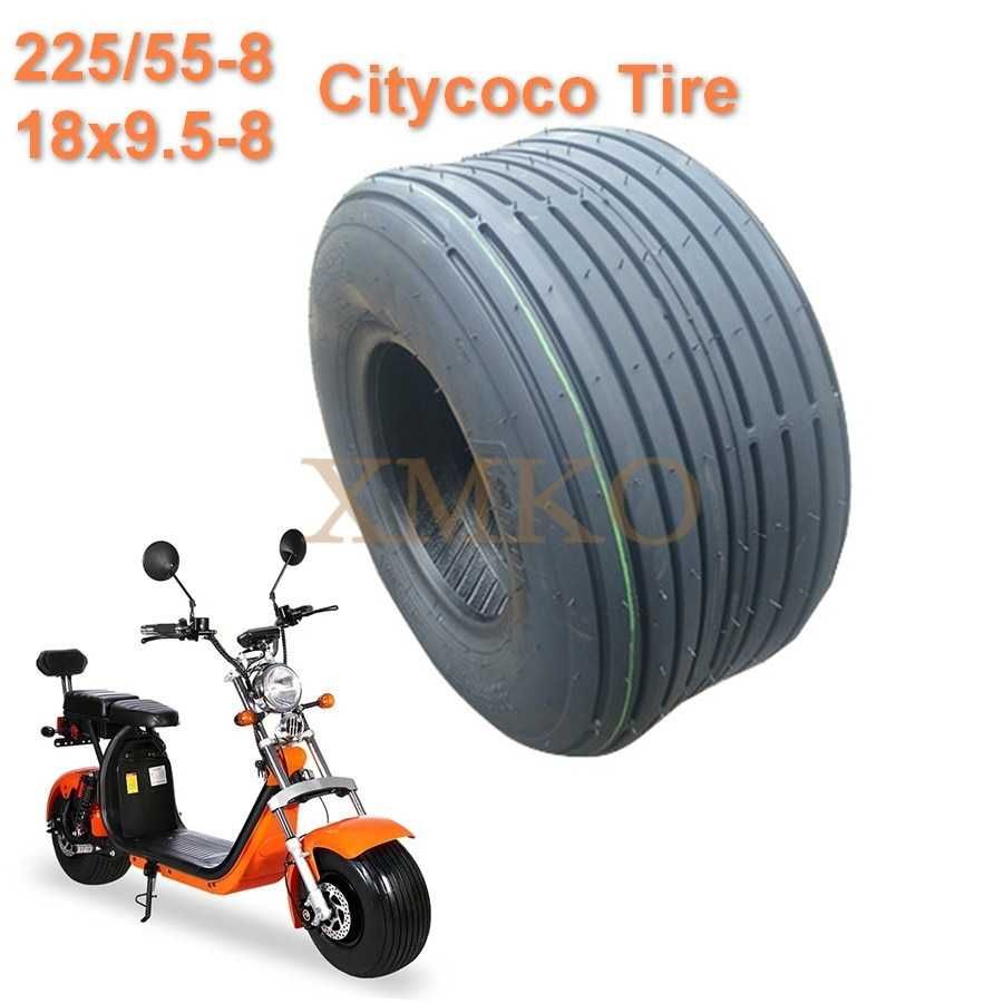 Anvelopa scuter electric 225 55 8 cauciuc moped electric 225/40/10