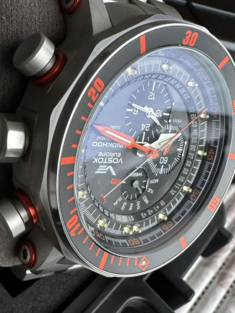 Ceas Citizen SkyHawk Titanium Solar Eco Drive ca Nou Nouț