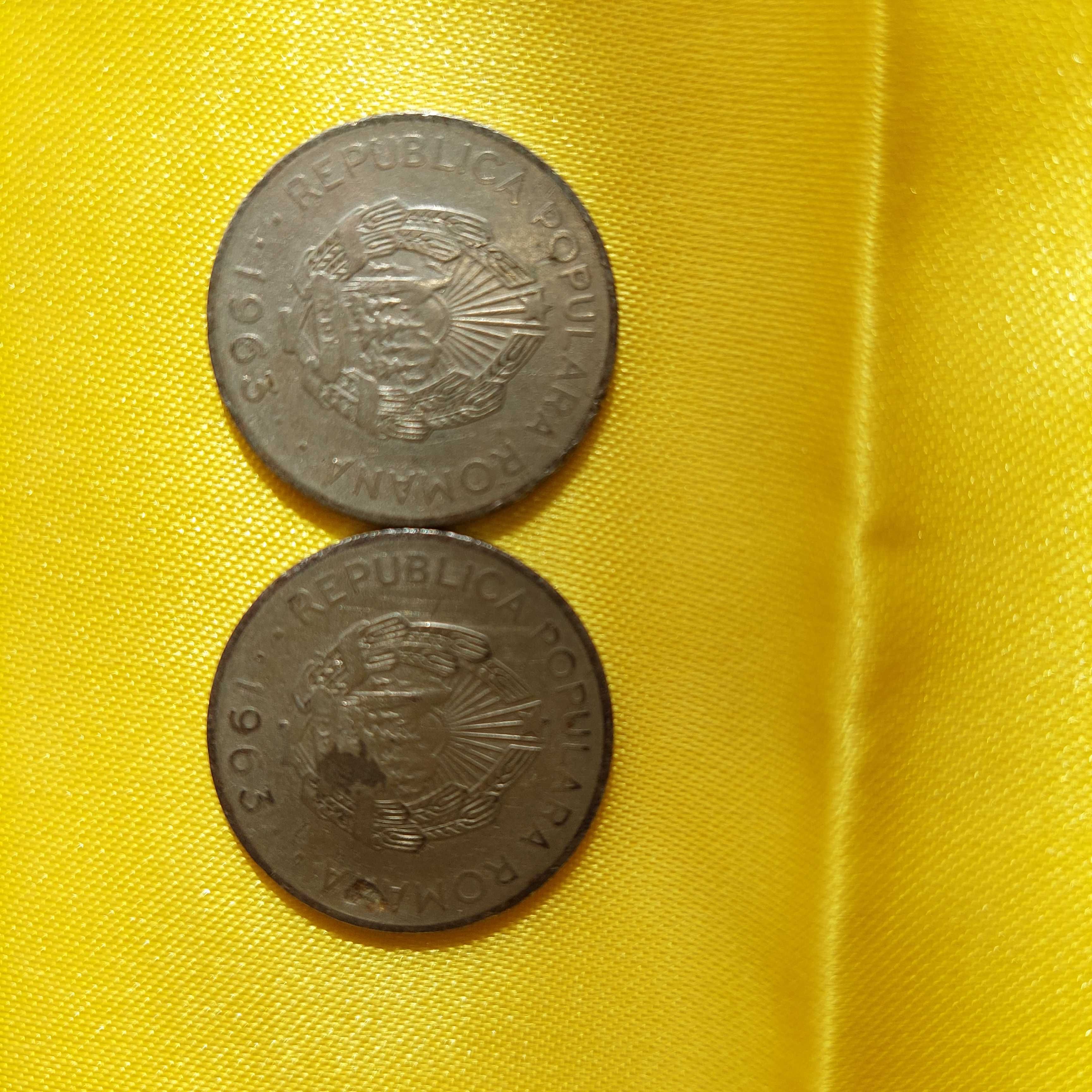 Moneda 1 leu 1964