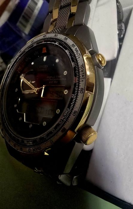 Citizen Promaster World time Chronograph Watch