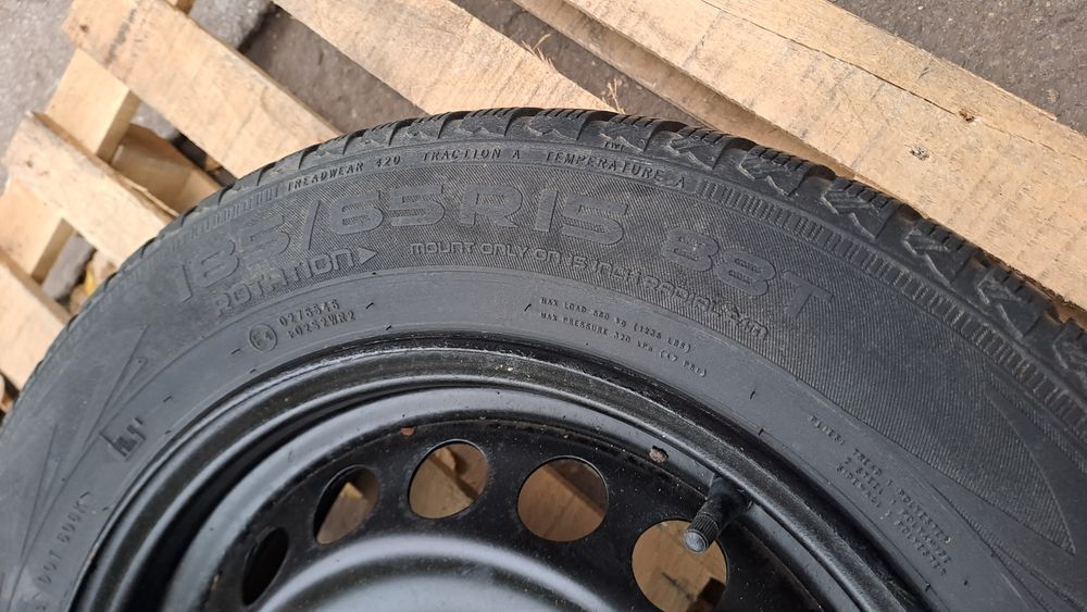 1бр. РЕЗЕРВНА 15" 4Х100мм Рено, Дачия/ 4x100 Renault, Dacia