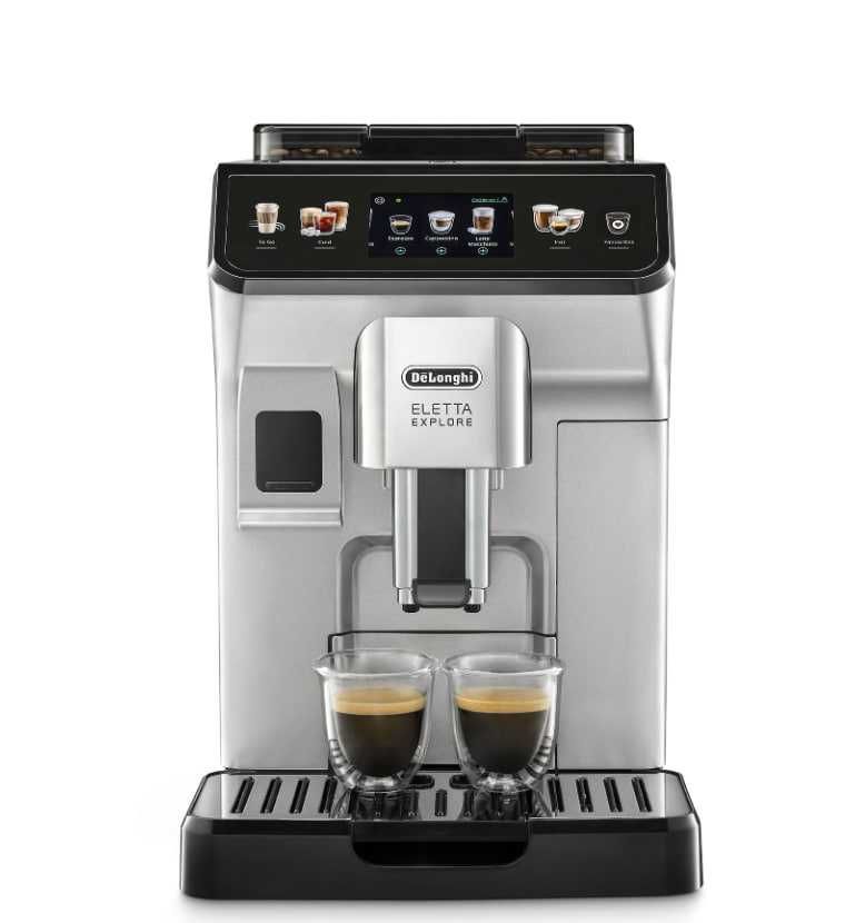 Кофемашина DeLonghi ECAM 450.55 S Eletta Explore (черный и стальной)