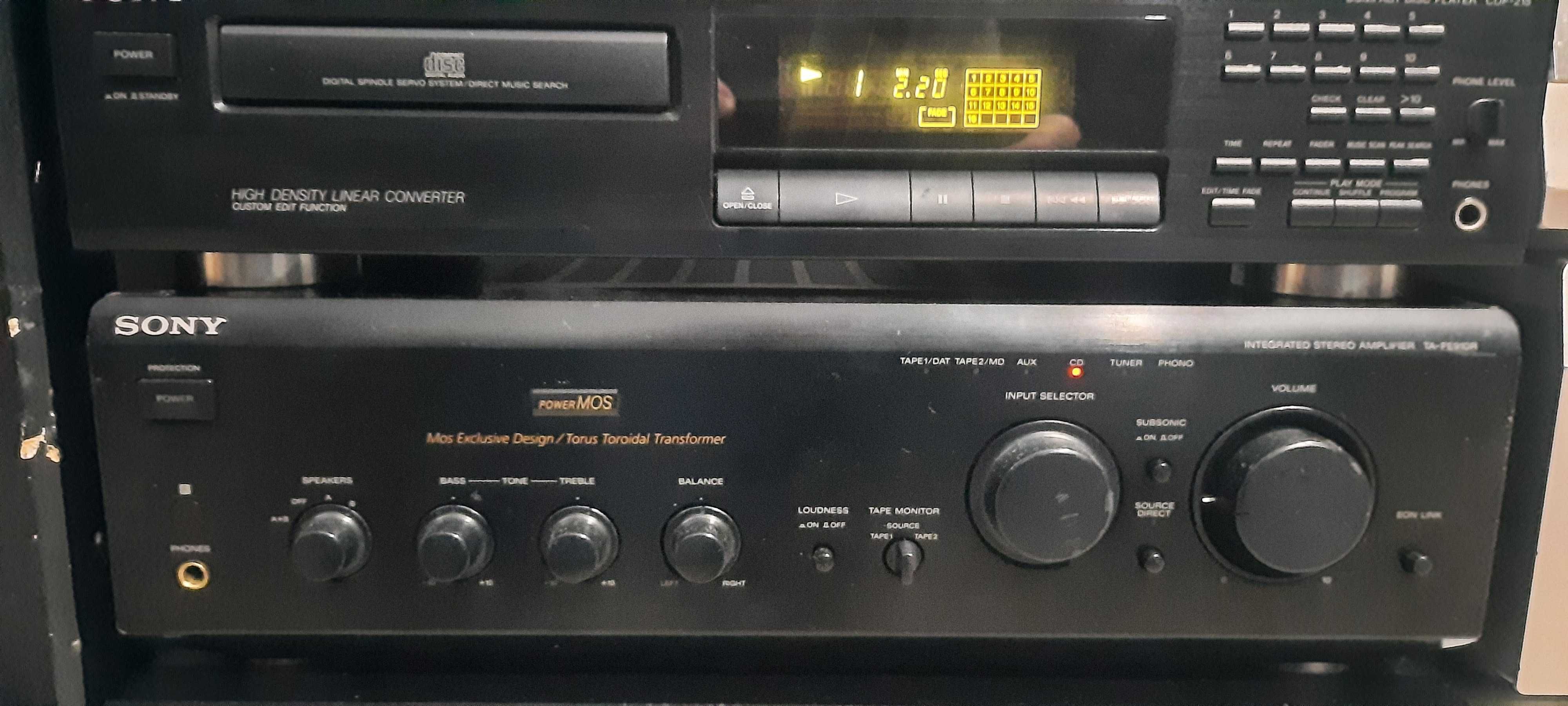 Sony, Pioneer (Amplificatoare, CD Playere)