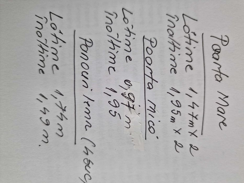 Gard cu porti din rectangulara si panouri din lemn