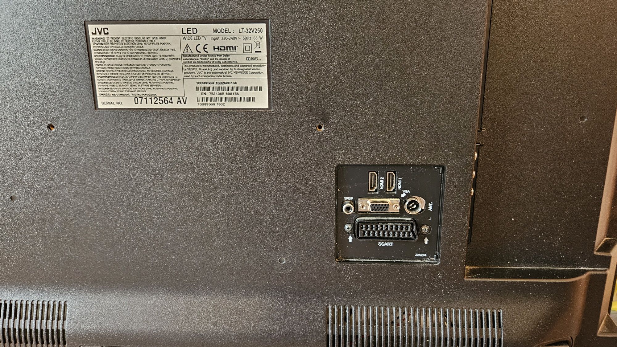 Led телевизор JVC 32'