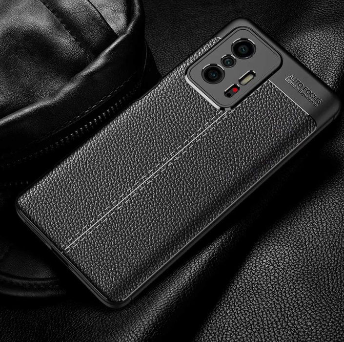 Husa Premium Antisoc model PIELE pt. Xiaomi 11T , 11T Pro , 11T Pro 5G