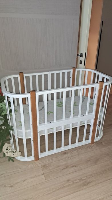 Кровать трансформер  Viola LUX белый 3 в 1