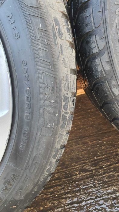 Jante BMW X5 originale aliaj magneziu R 19 cu anvelope de iarna