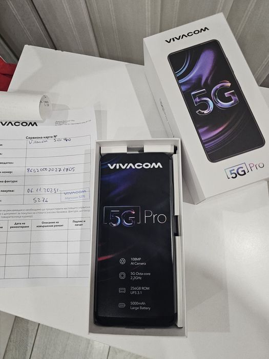 Телефон Vivacom 5g pro