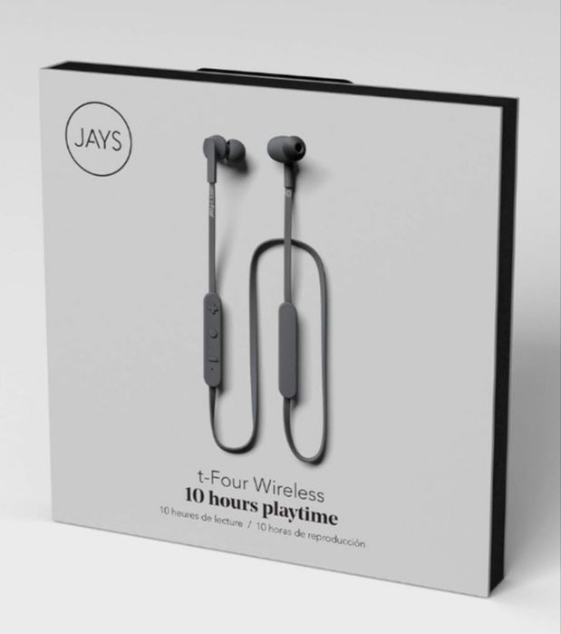 Căști audio cu Bluetooth JAYS t-Four, In Ear, Wireless