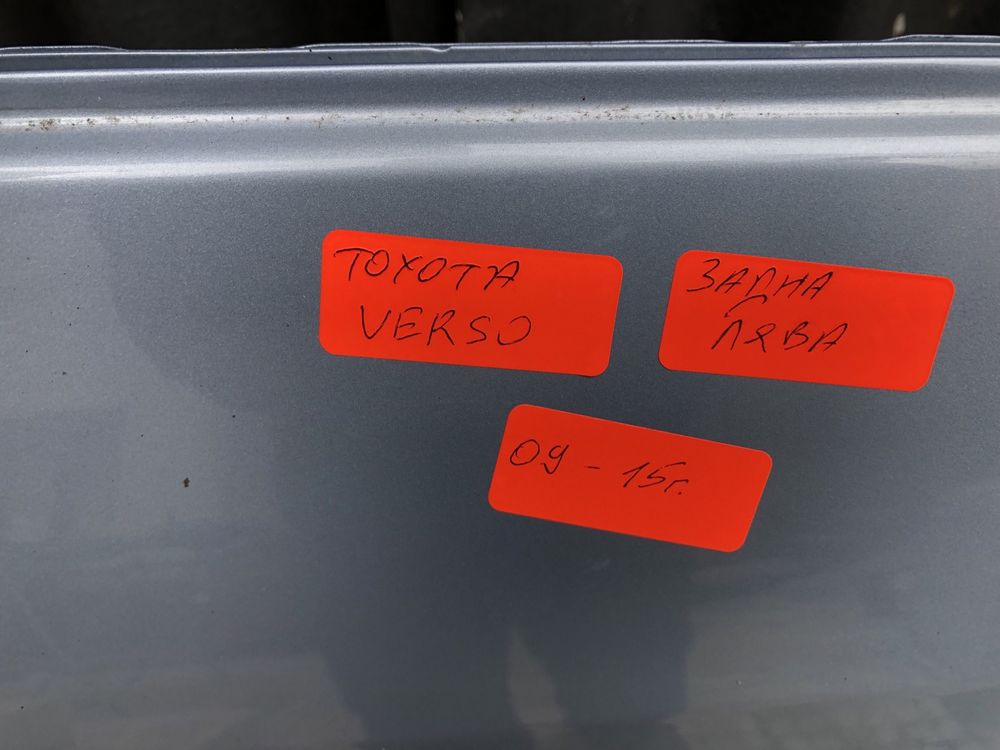 Задна лява врата за Тойота Версо/ Toyota Verso 2009–2015г