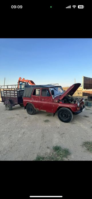 Продам уаз 3151 с прицепом