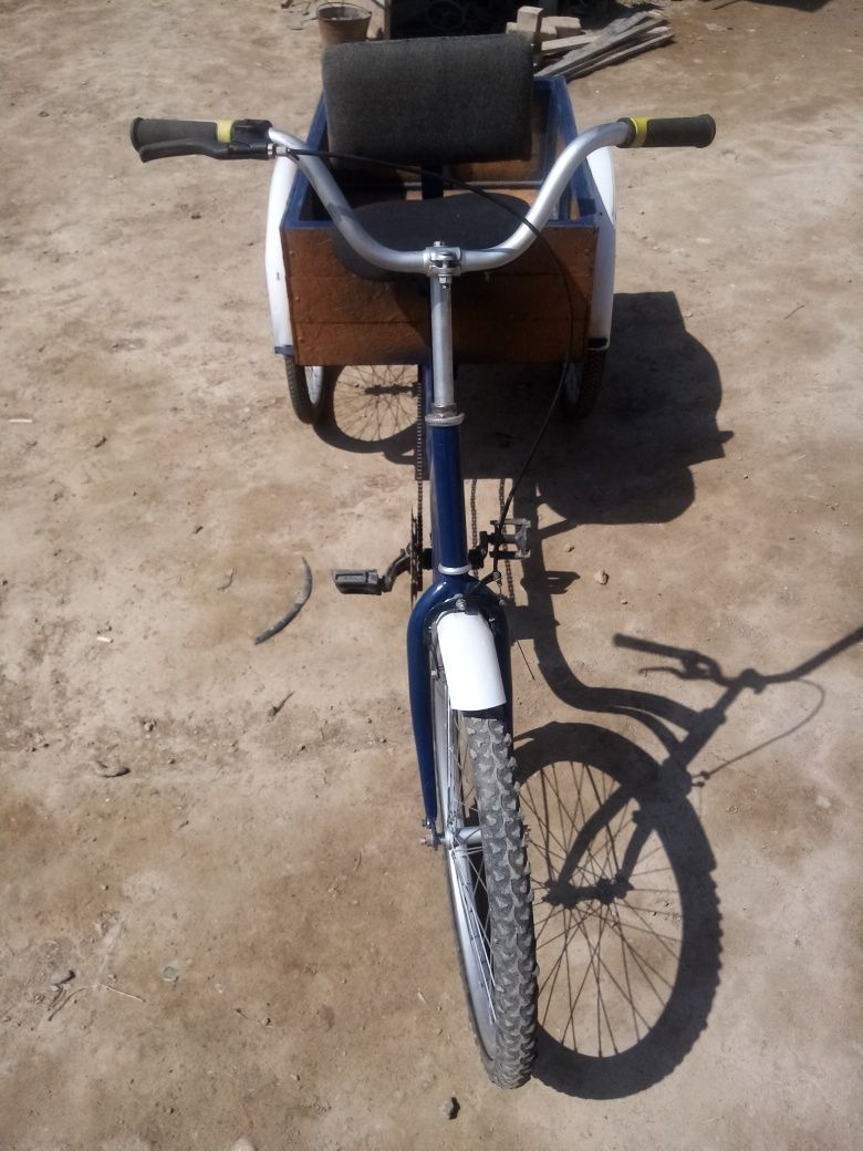 Велосипед трехколесный для взрослых грузовой