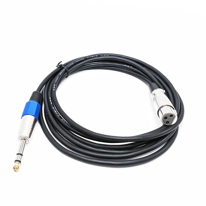 Аудиокабель XLR F 3 pin - Jack 6.35 M 3 м