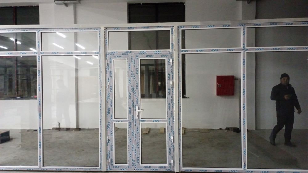 Пластиквые окна и двери витражи