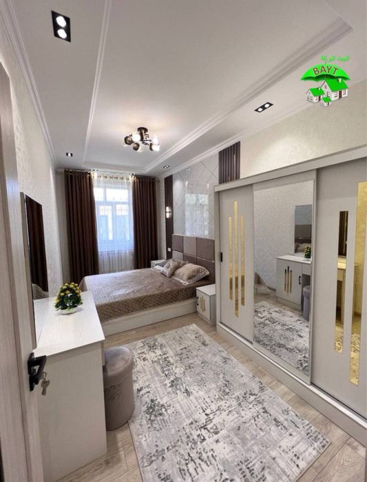 х Чиланзар  7 кв 3/3/4 Орт.Мечеть Хай Тек,Евро Ремонт,Меб+Тех