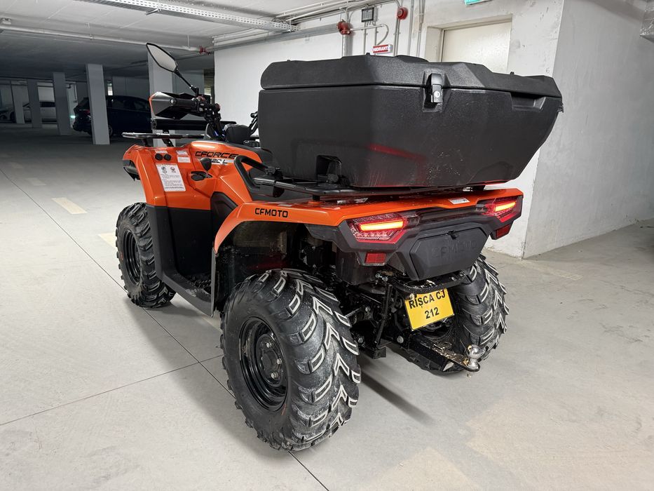 CFMOTO 520L – Ca nou, cu garanție extinsă!