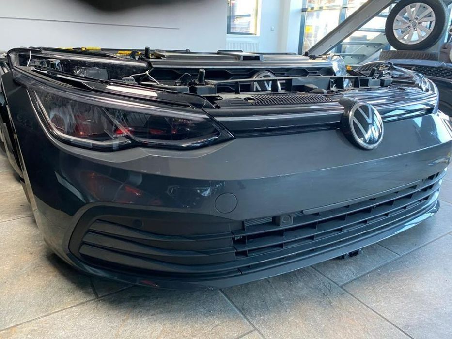 Fata completa - VW GOLF 8 caouta motor, far aripa, trager, radiatoare, bara fata