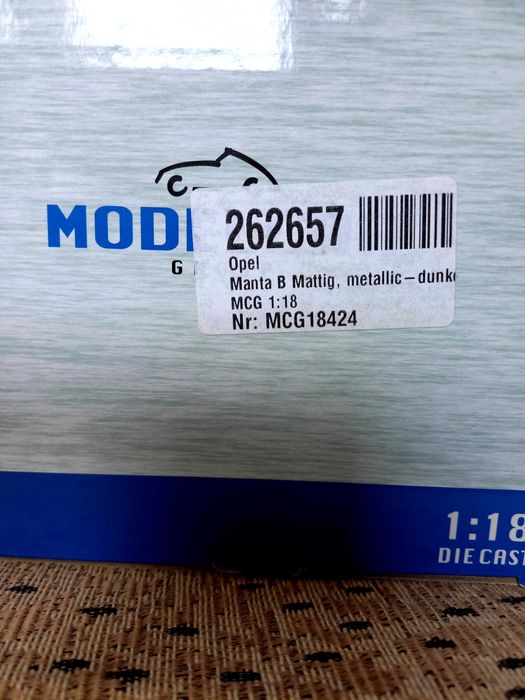 Opel Manta B Mattig MCG  1:18