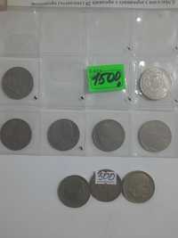 Монеты советские,юбилейные . В количестве 50 штук. От 300 до 400 тенге