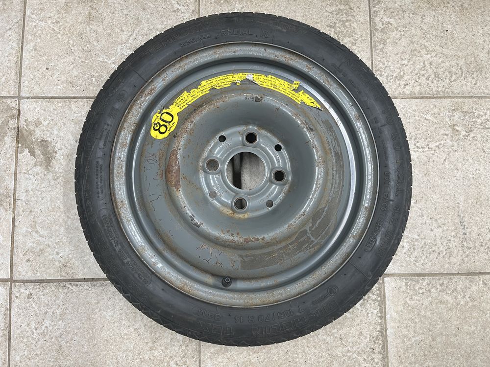 Патерица 105/70R14 4х100 от golf 3