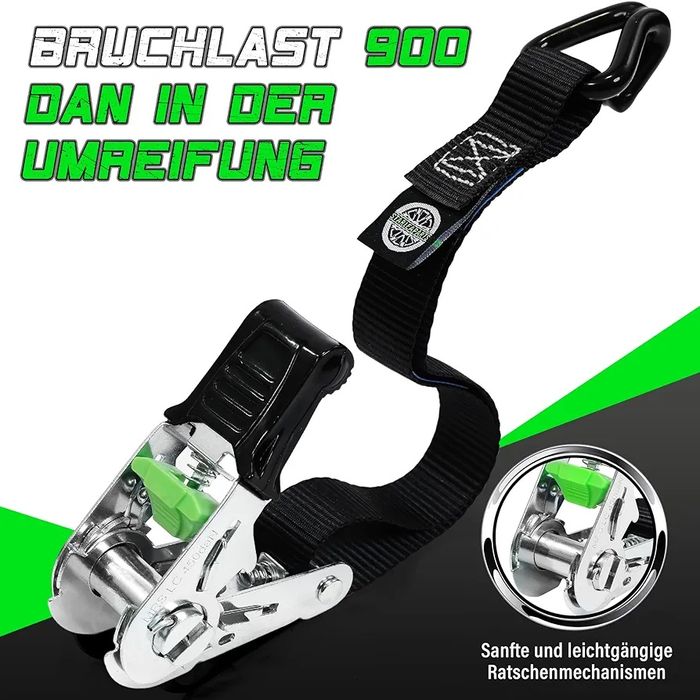 StarLeaparts Chingă de ancorare cu clichet, Pachet de 4, Rezistență la