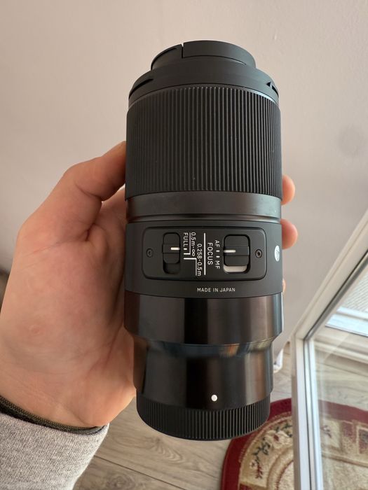 Schimb/vand sigma 70mm/85mm Sony