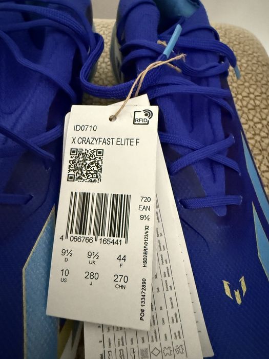 Ghete de fotbal Adidas X Crazy Fast Elite F noi cu eticheta marimea 44