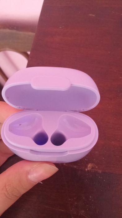 Căști fără fir Macaron Color Mini In-Ear Ultra Long Life-Violet