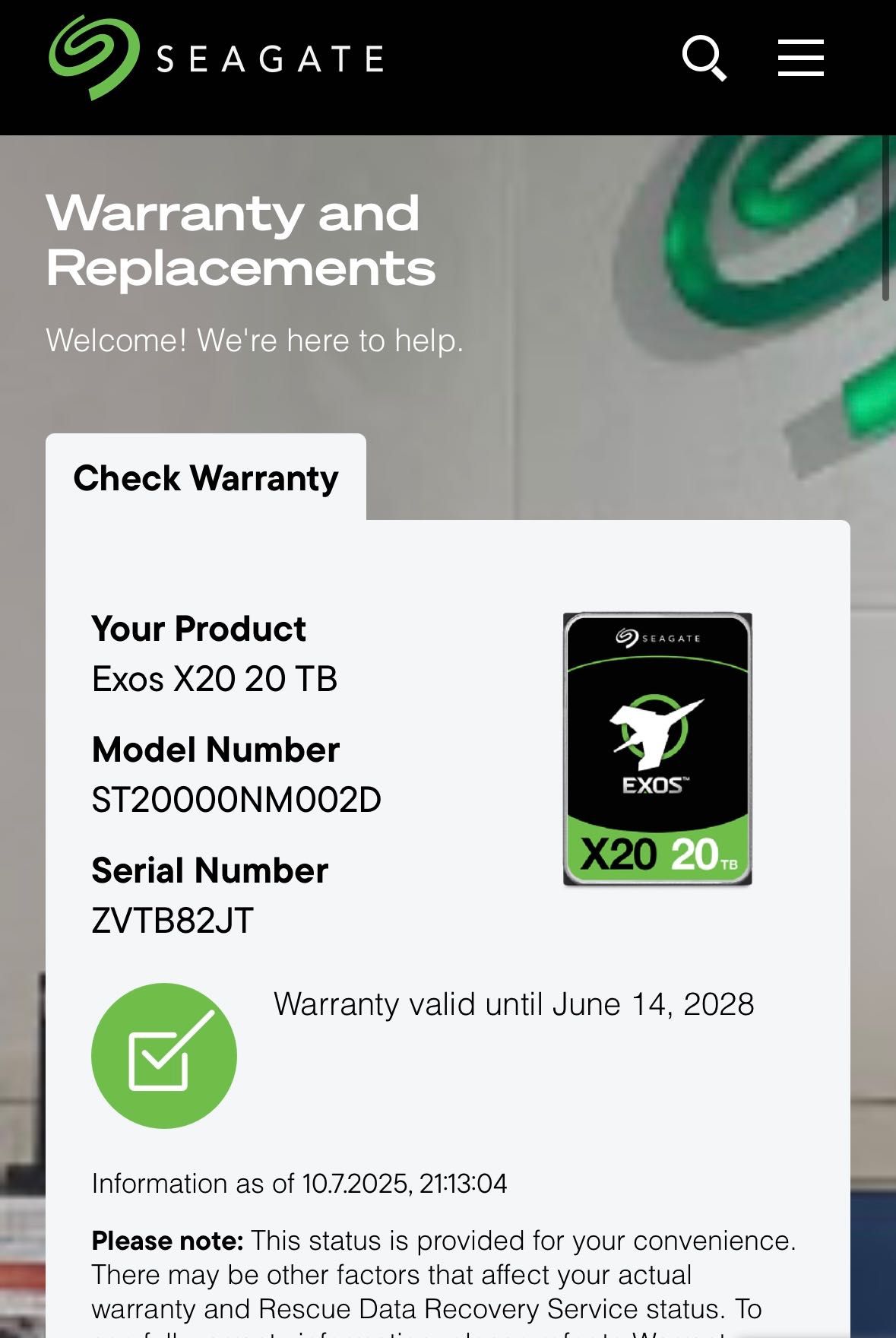 *Нов с Гаранция* 20TB Seagate Exos SAS HDD - Вътрешен Хард Диск
